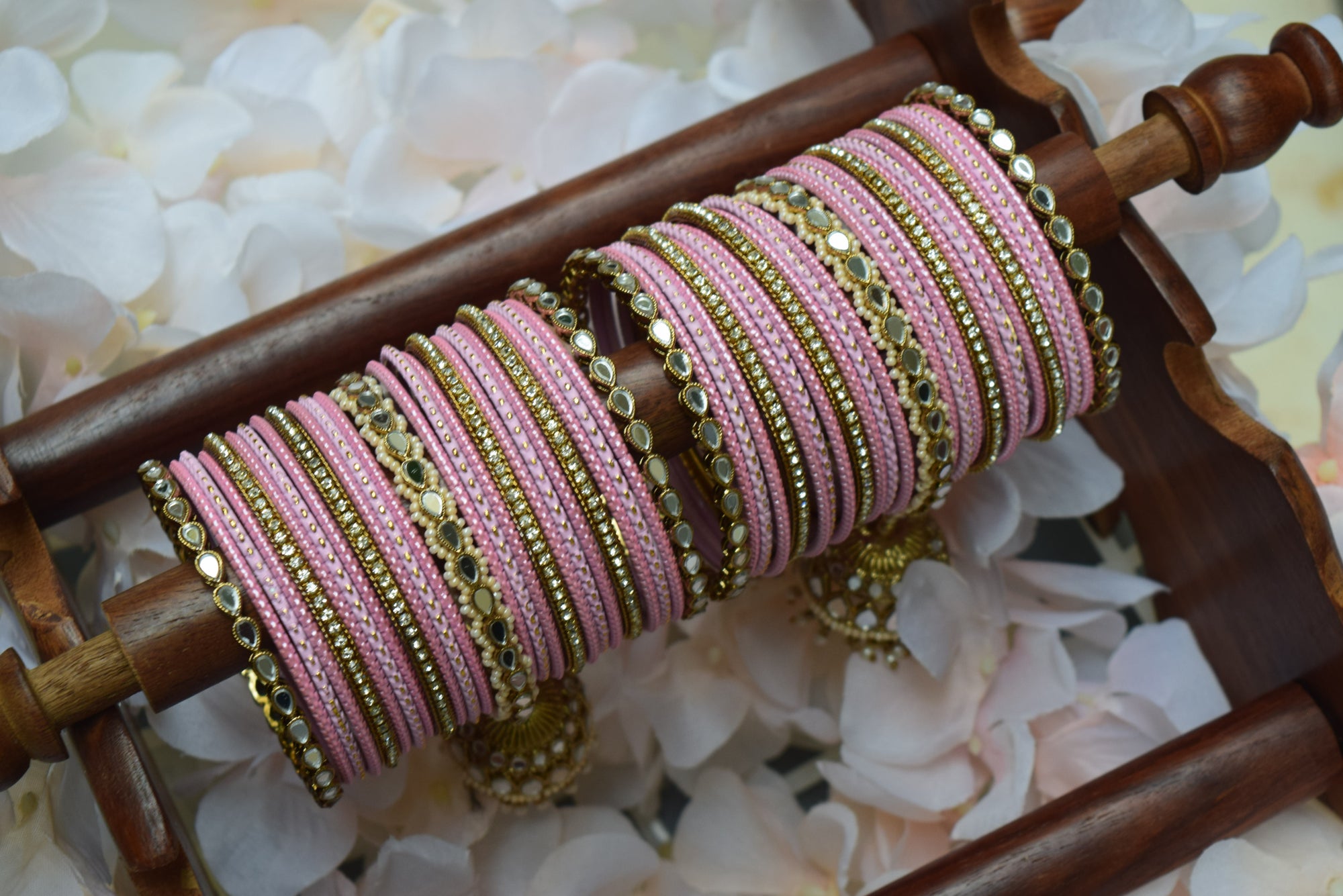 Pink Bangle Set