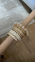 Kundan bangle stack