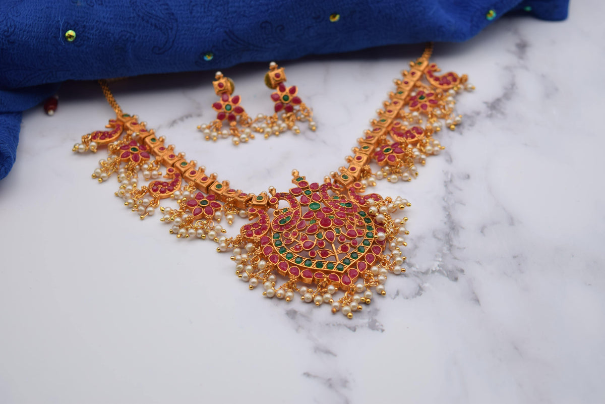 Linda - Necklace Set - Choodiyan