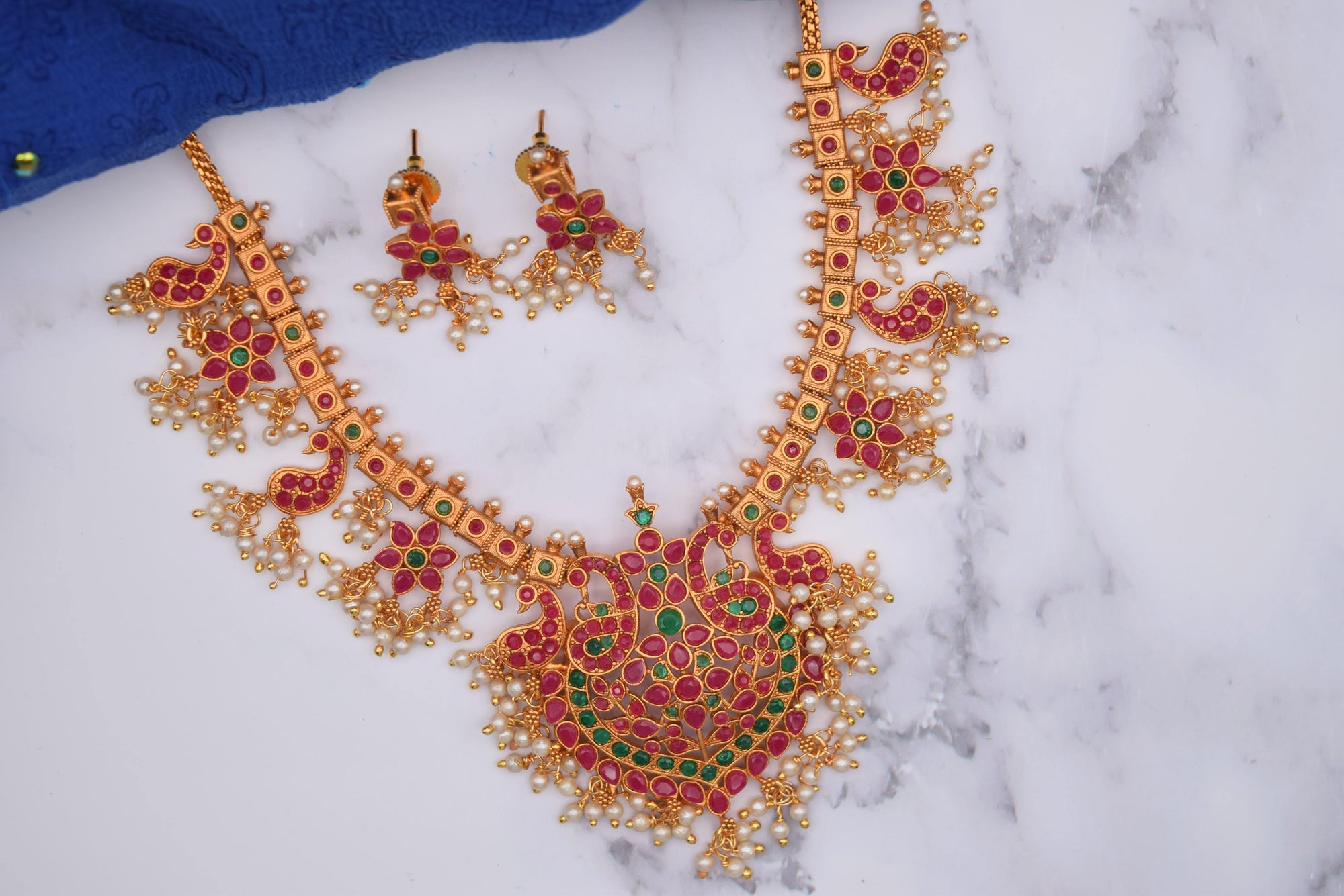 Linda - Necklace Set - Choodiyan