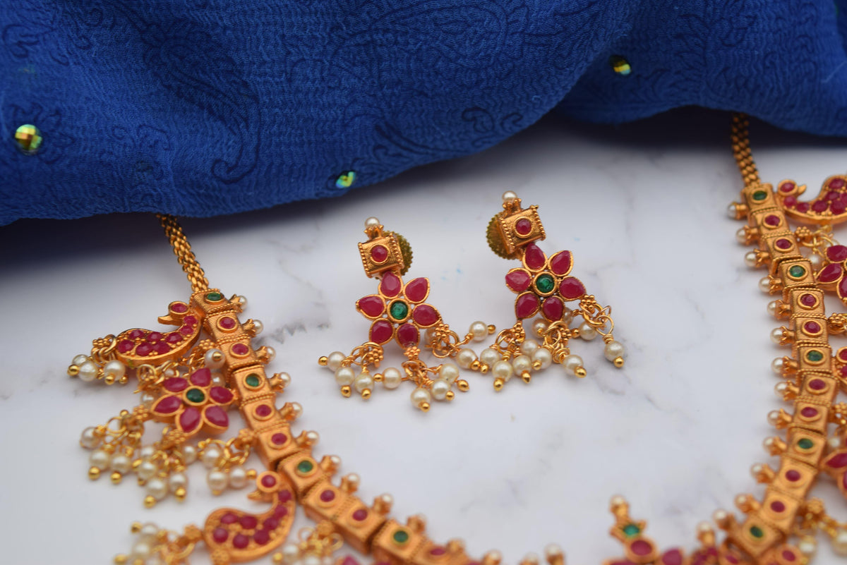 Linda - Necklace Set - Choodiyan