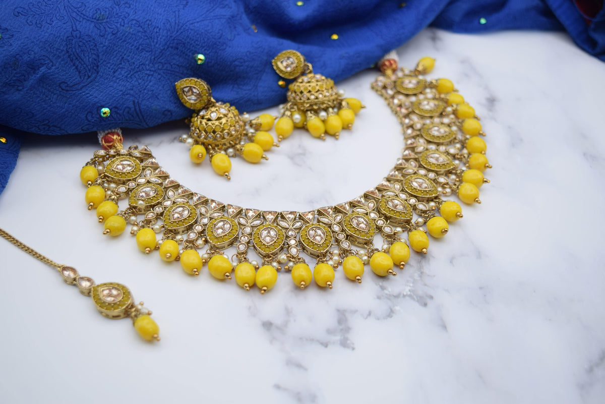 Kalki- Necklace Set - Choodiyan