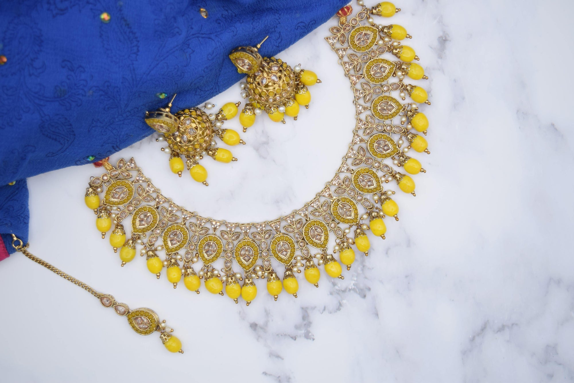 Kalki- Necklace Set - Choodiyan