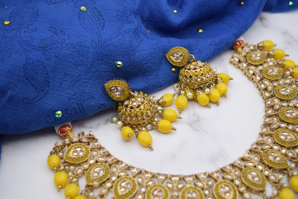 Kalki- Necklace Set - Choodiyan