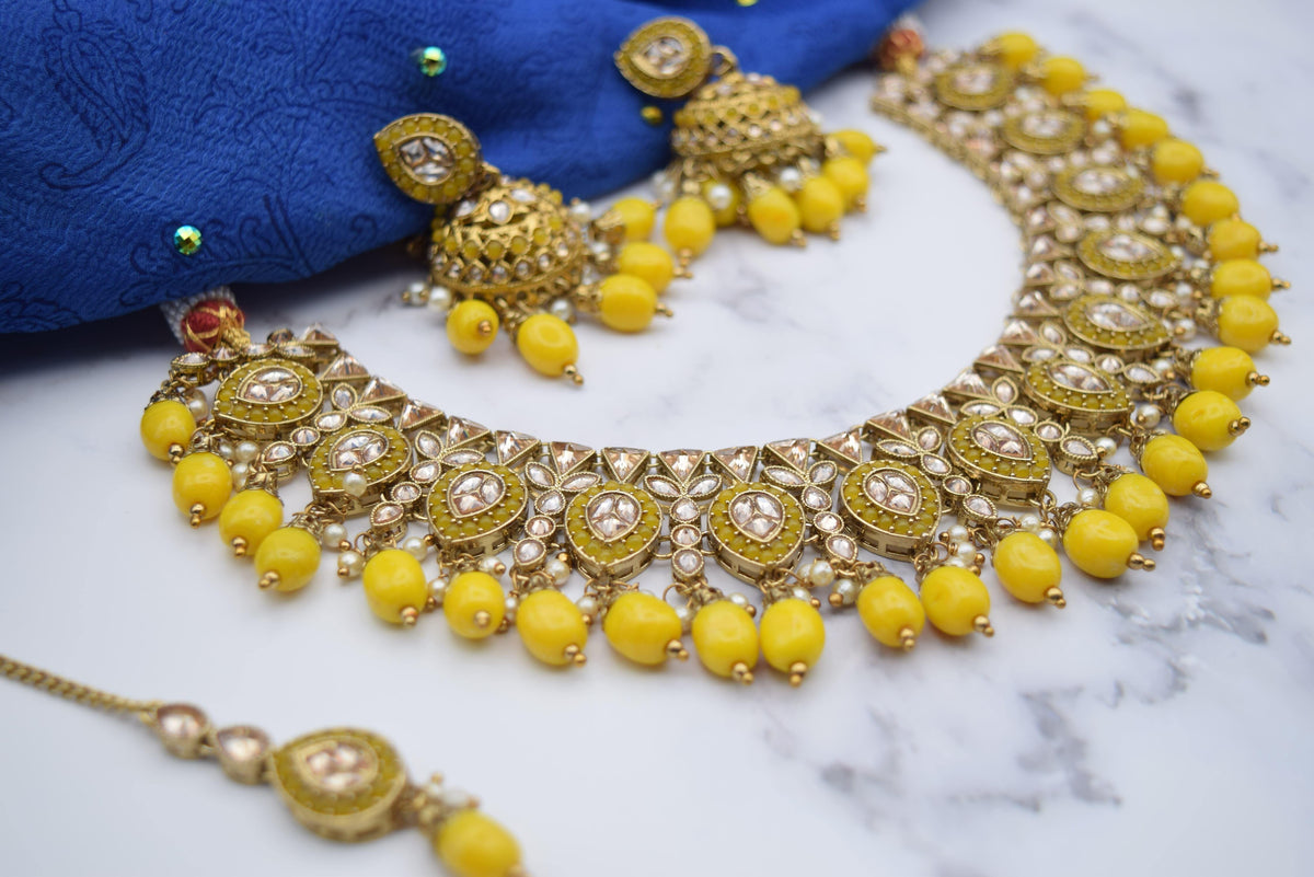 Kalki- Necklace Set - Choodiyan