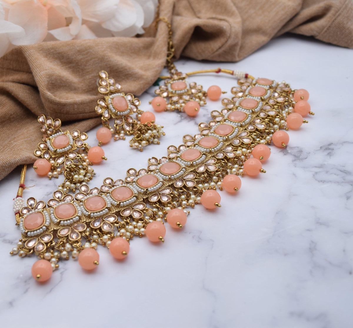 Anya - Necklace Set - Choodiyan