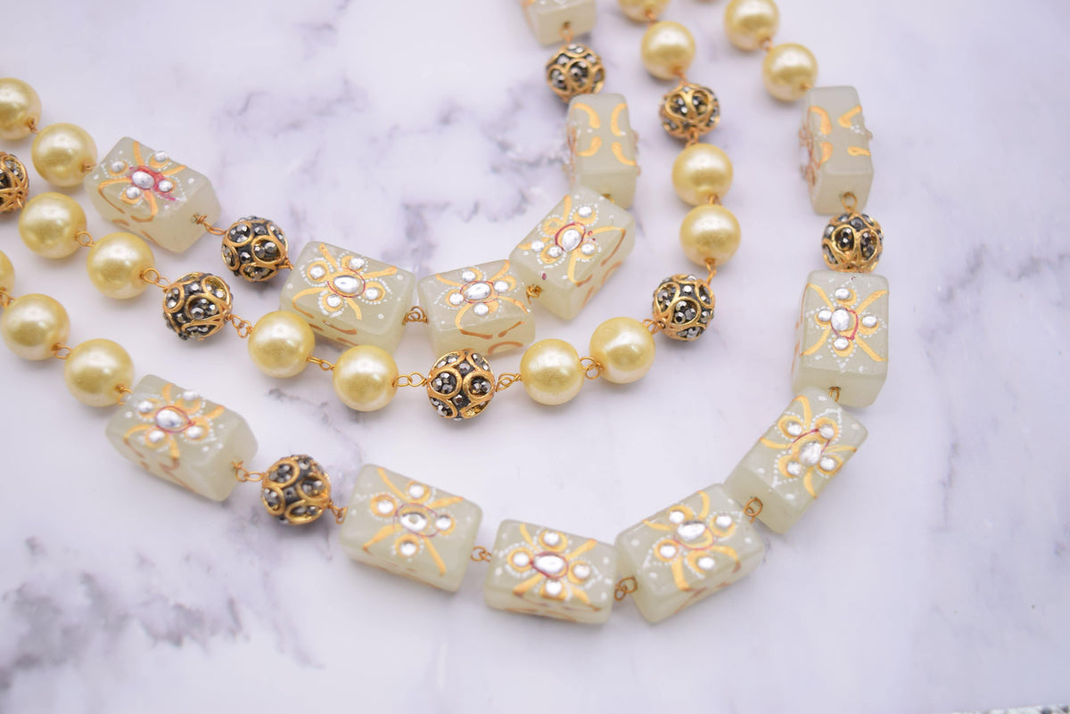 Turvi - Long Necklace Set - Choodiyan