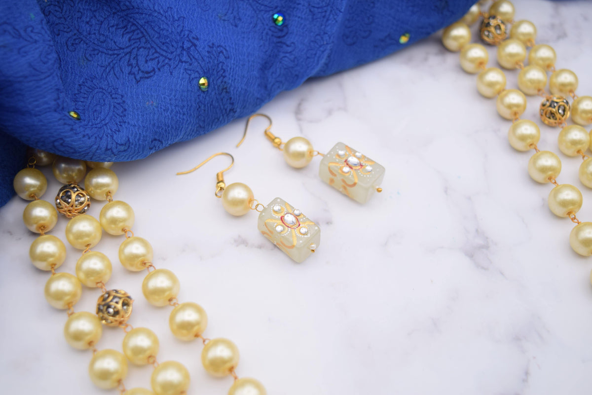 Turvi - Long Necklace Set - Choodiyan