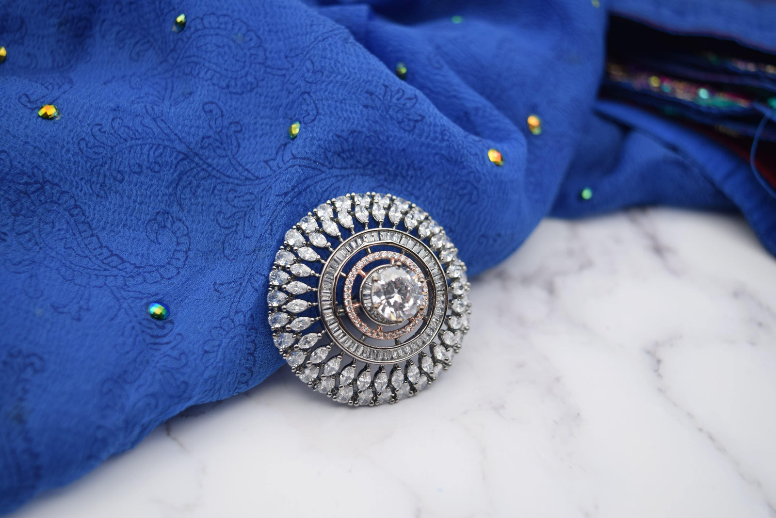 Alisha - Adjustable Ring - Choodiyan