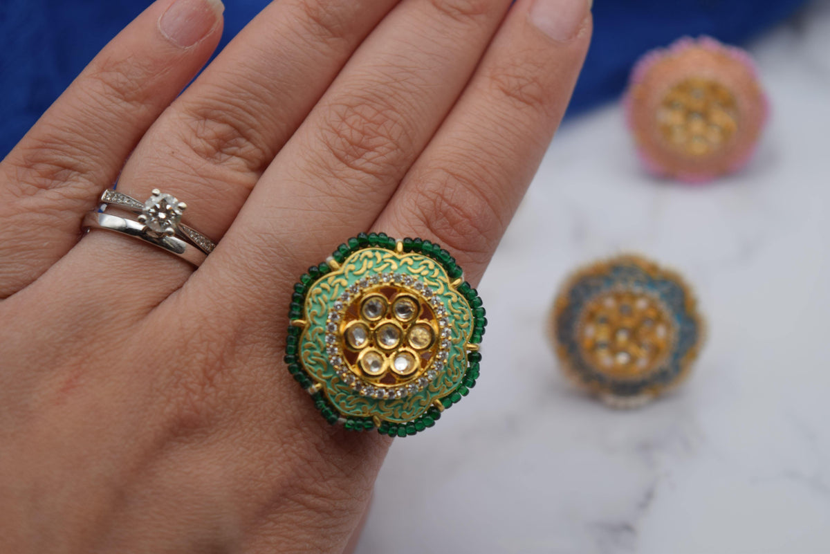 Nadia - Adjustable Ring - Choodiyan