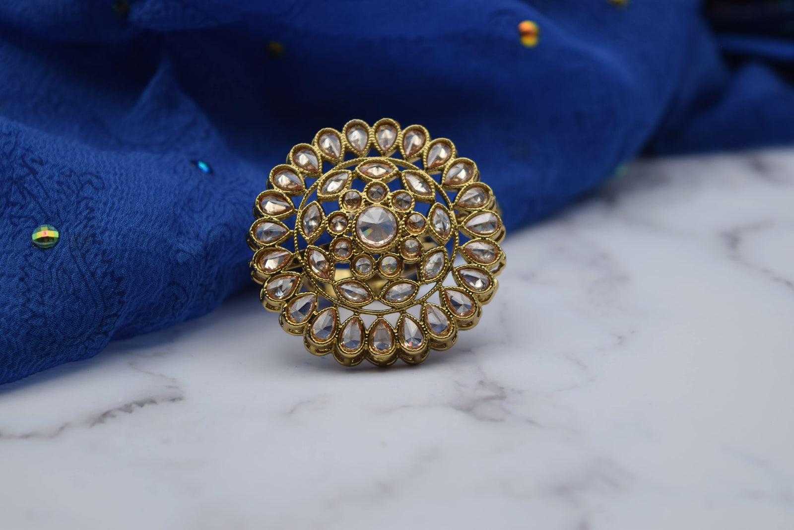 Sarah - Adjustable Ring - Choodiyan