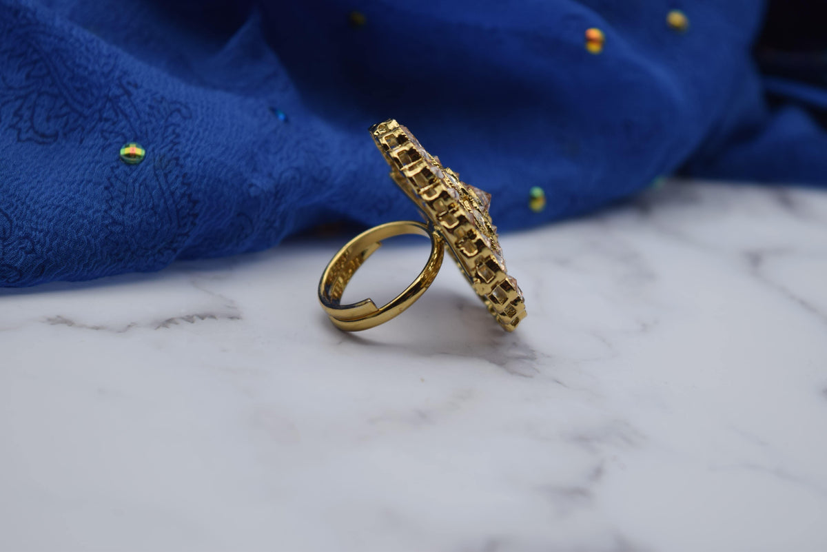 Sarah - Adjustable Ring - Choodiyan