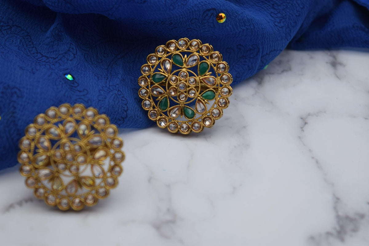 Manyata - Adjustable Ring - Choodiyan