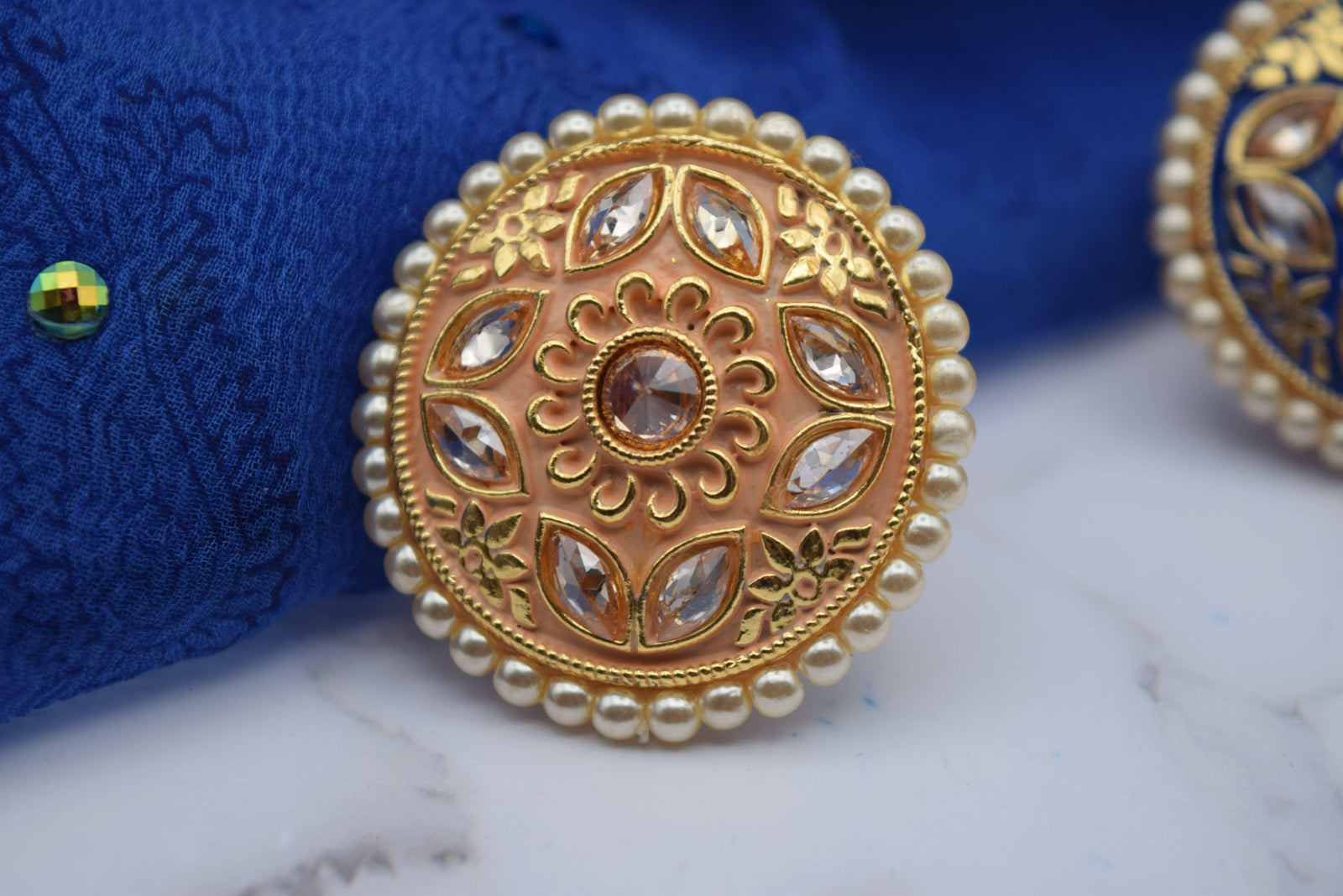 Aarohi - Adjustable Ring - Choodiyan