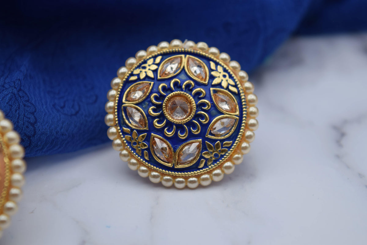 Aarohi - Adjustable Ring - Choodiyan