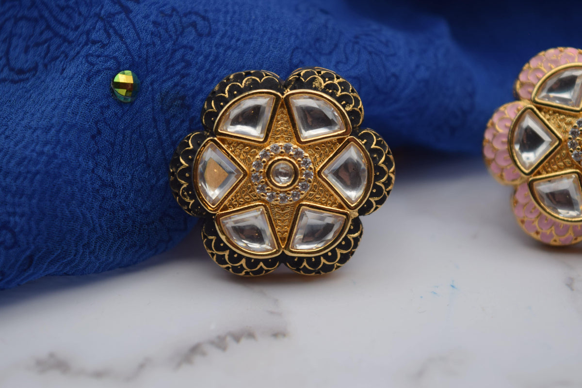 Aradhya - Adjustable Ring - Choodiyan