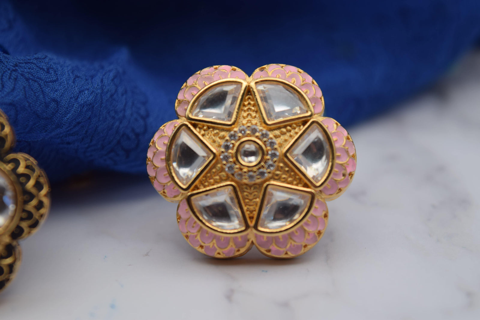 Aradhya - Adjustable Ring - Choodiyan