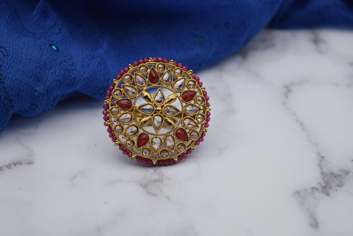 Kanika - Adjustable Ring - Choodiyan