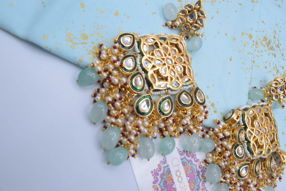 Kundan Earrings - Choodiyan