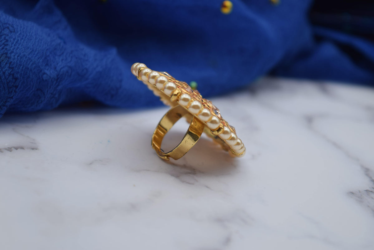 Trisha - Adjustable Ring - Choodiyan