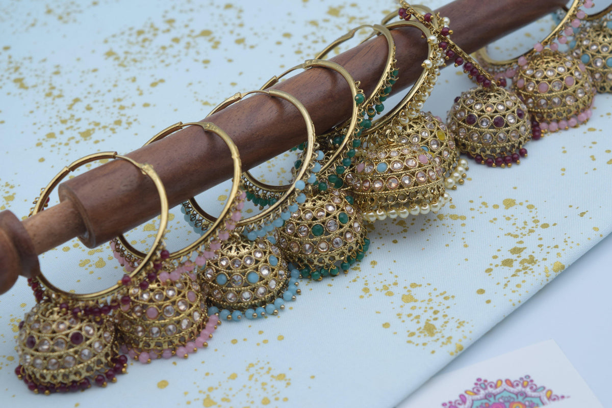 Anya - Jhumki Earrings - Choodiyan