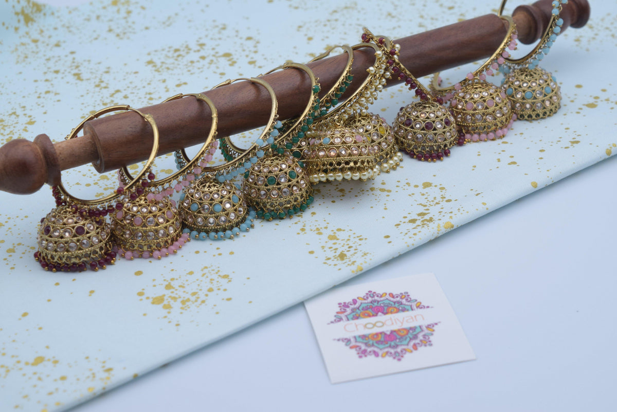 Anya - Jhumki Earrings - Choodiyan