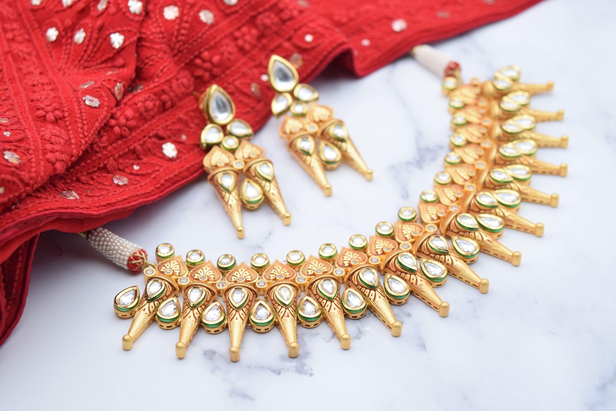 Ekta - Necklace Set - Choodiyan