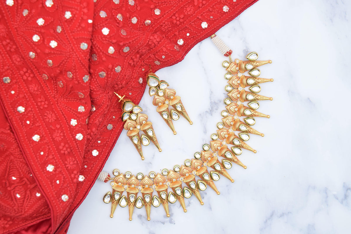 Ekta - Necklace Set - Choodiyan