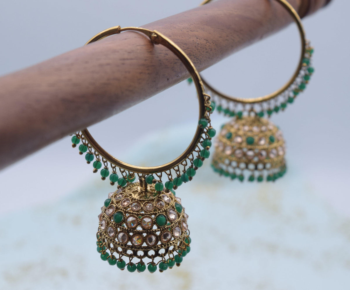 Anya - Jhumki Earrings - Choodiyan