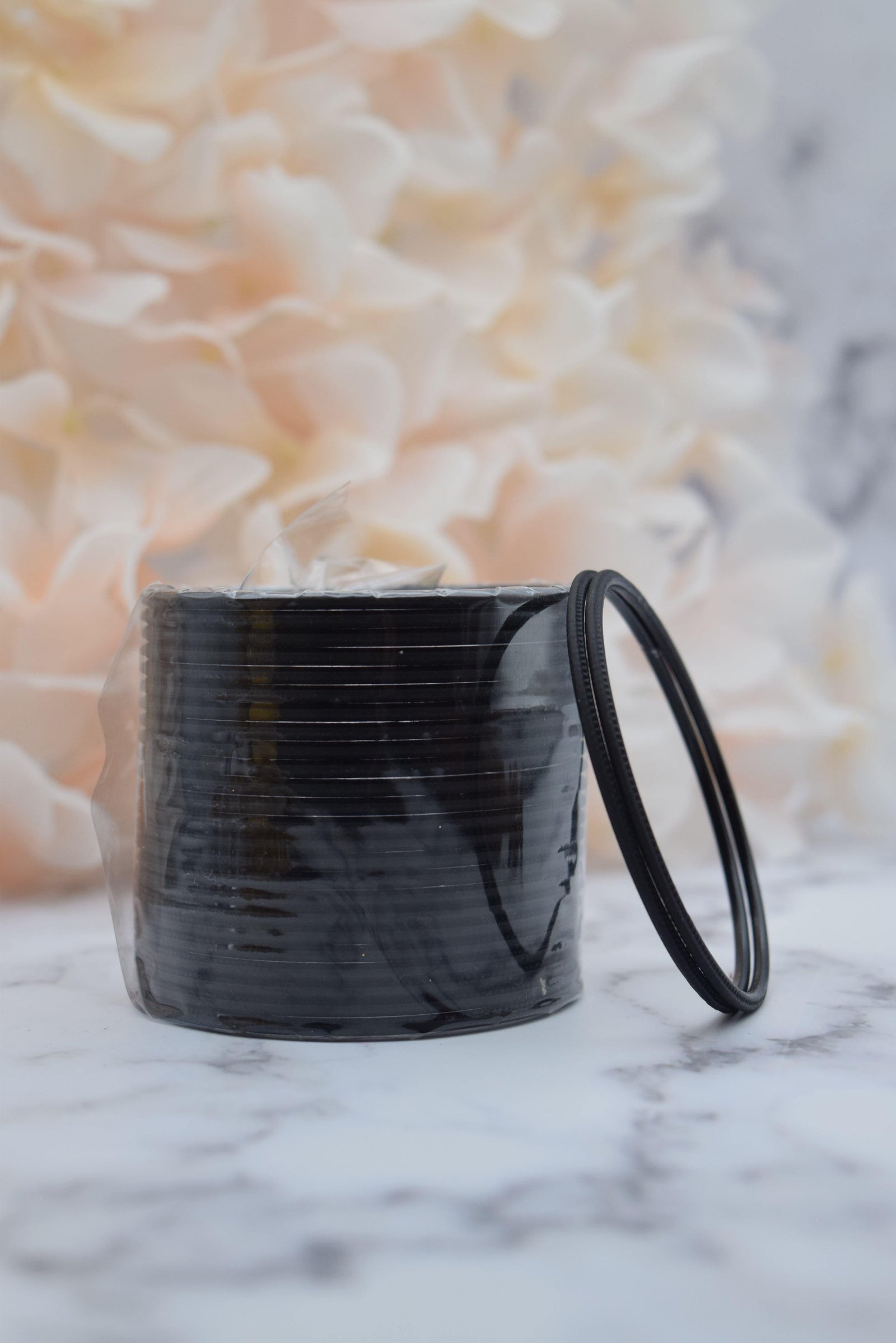 Black Bangle Stack - Choodiyan