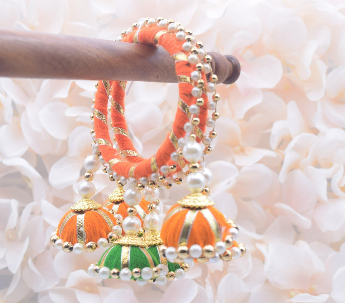 Jhumki Threaded Bangles - Choodiyan