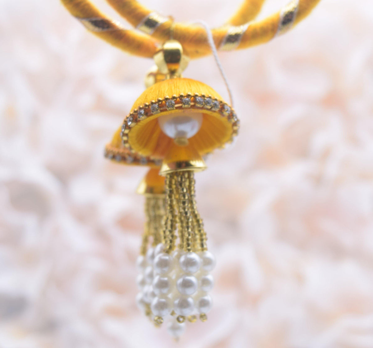 Threaded Jhumki Bangles (size 2.8) - Choodiyan