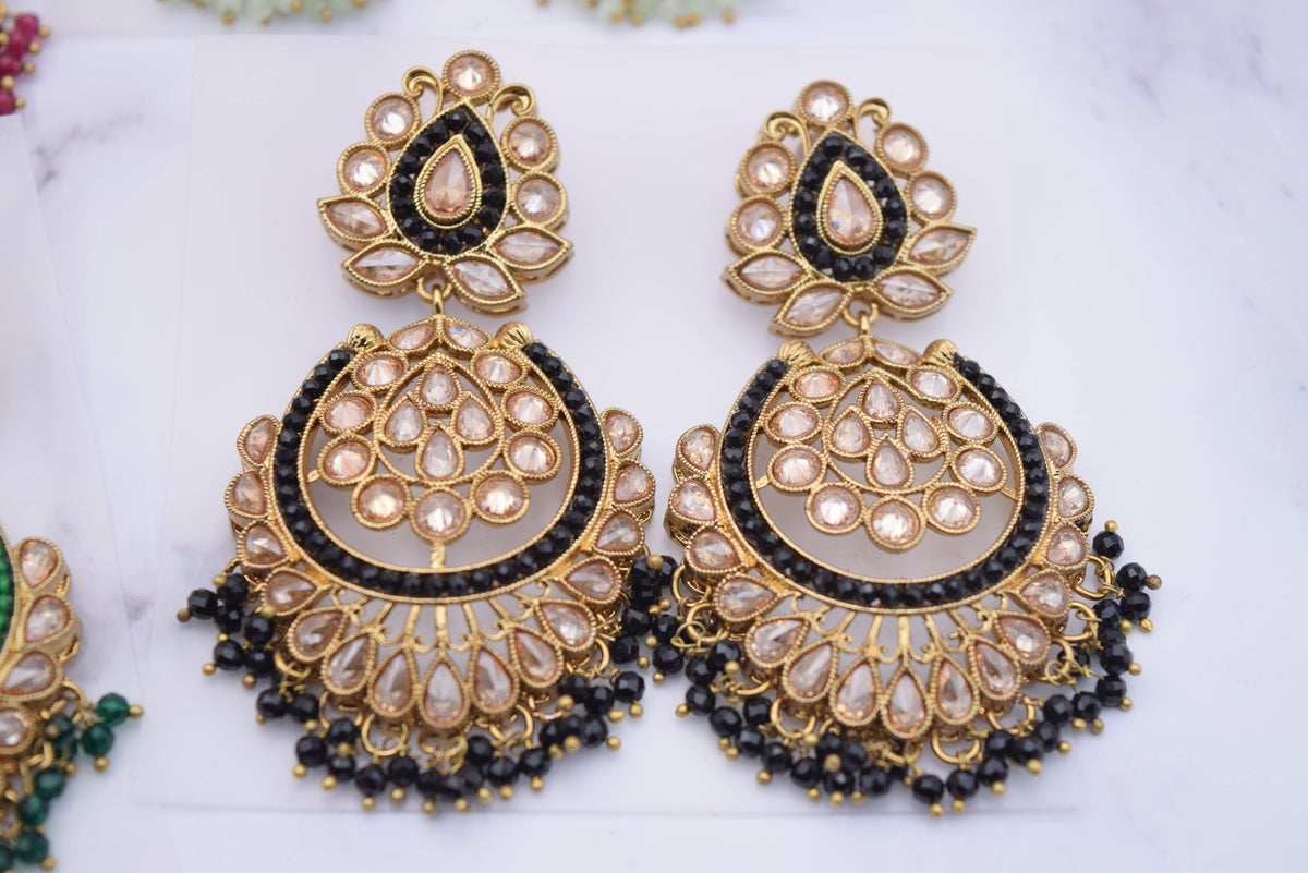Nandita  - Polki Earrings - Choodiyan