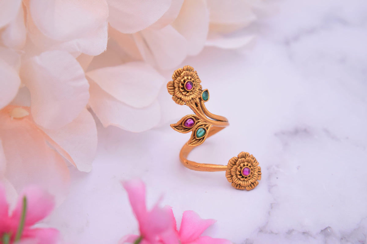 Floral Ring - Choodiyan
