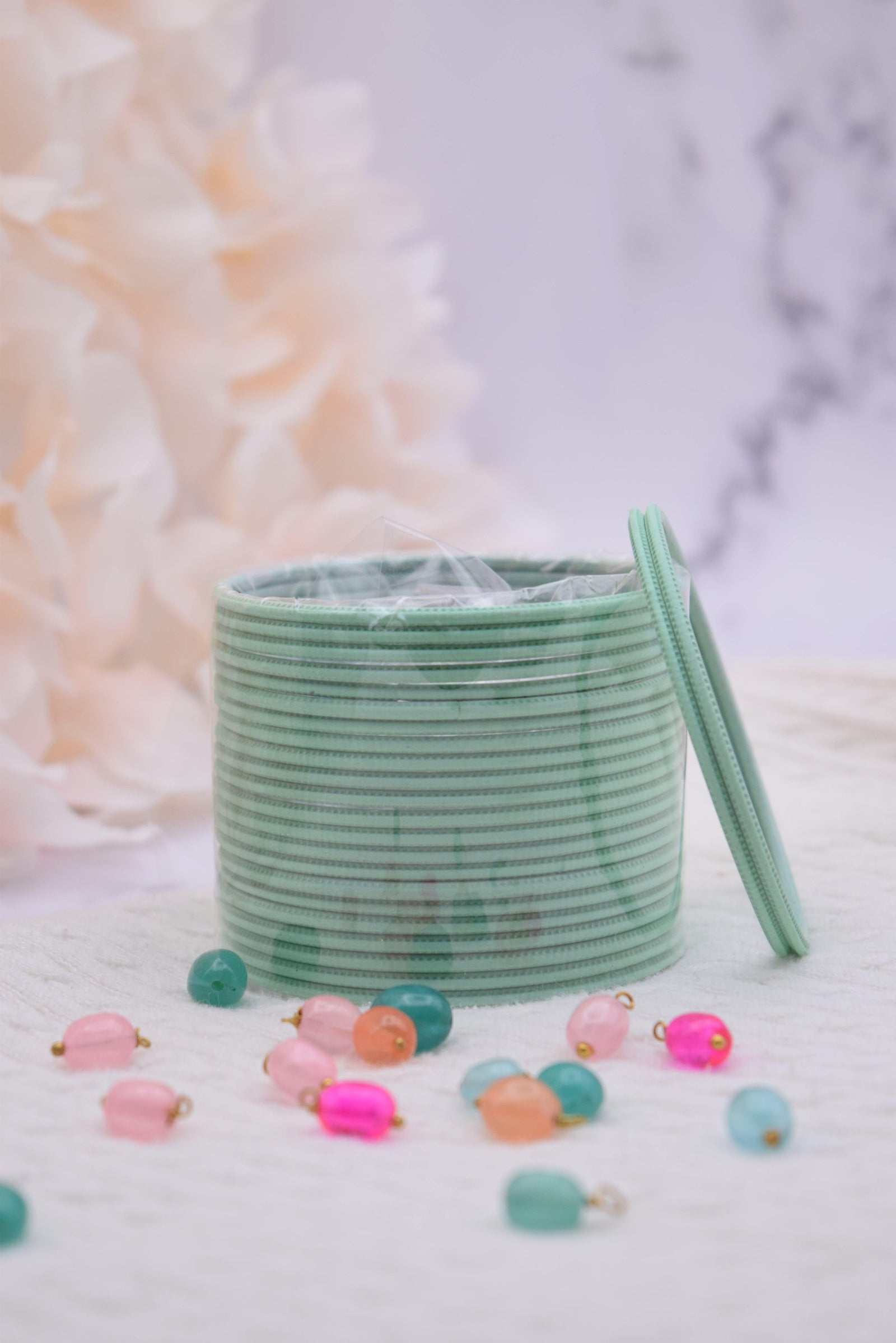 Mint Bangle Stack - Choodiyan