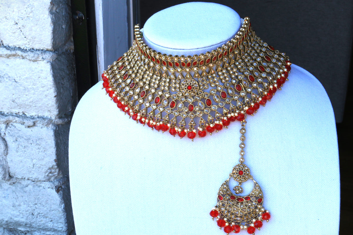 Aradhya - Bridal Polki Choker Set