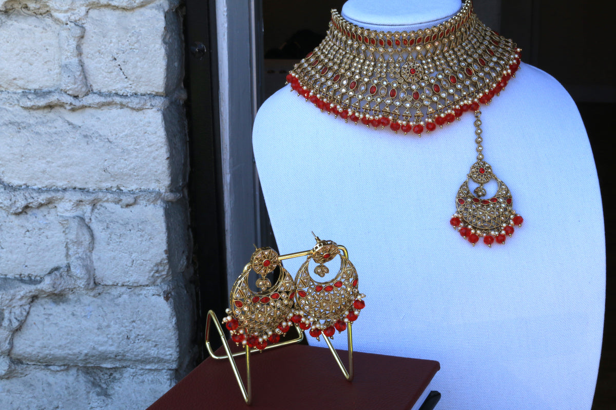 Aradhya - Bridal Polki Choker Set