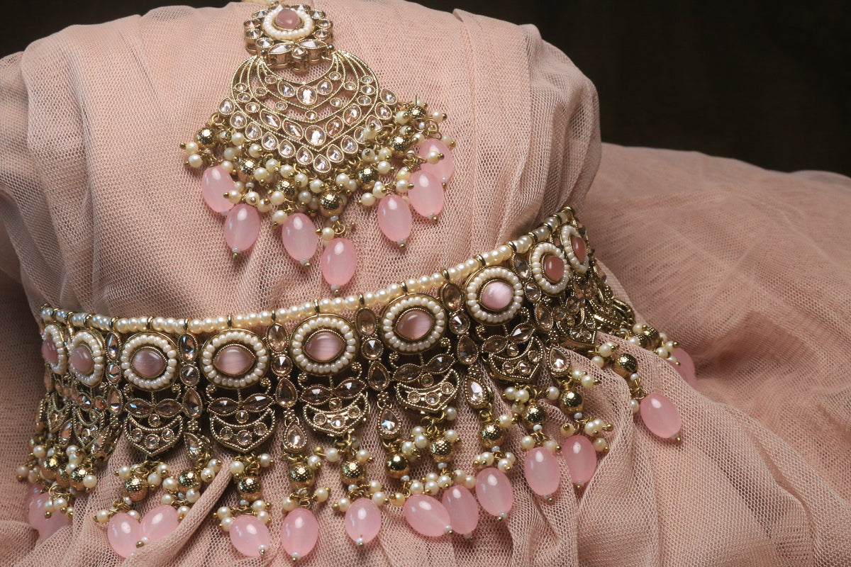 Anaya - Polki Choker Set