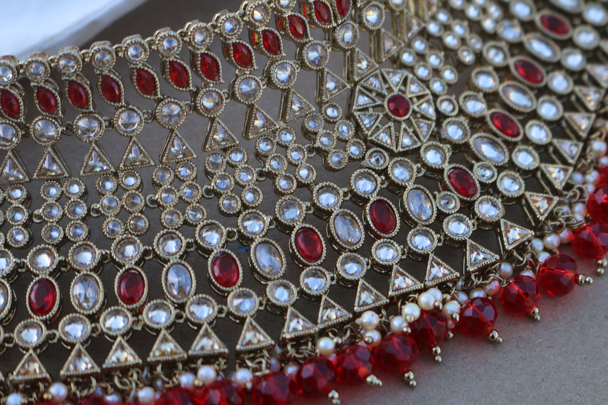 Aradhya - Bridal Polki Choker Set