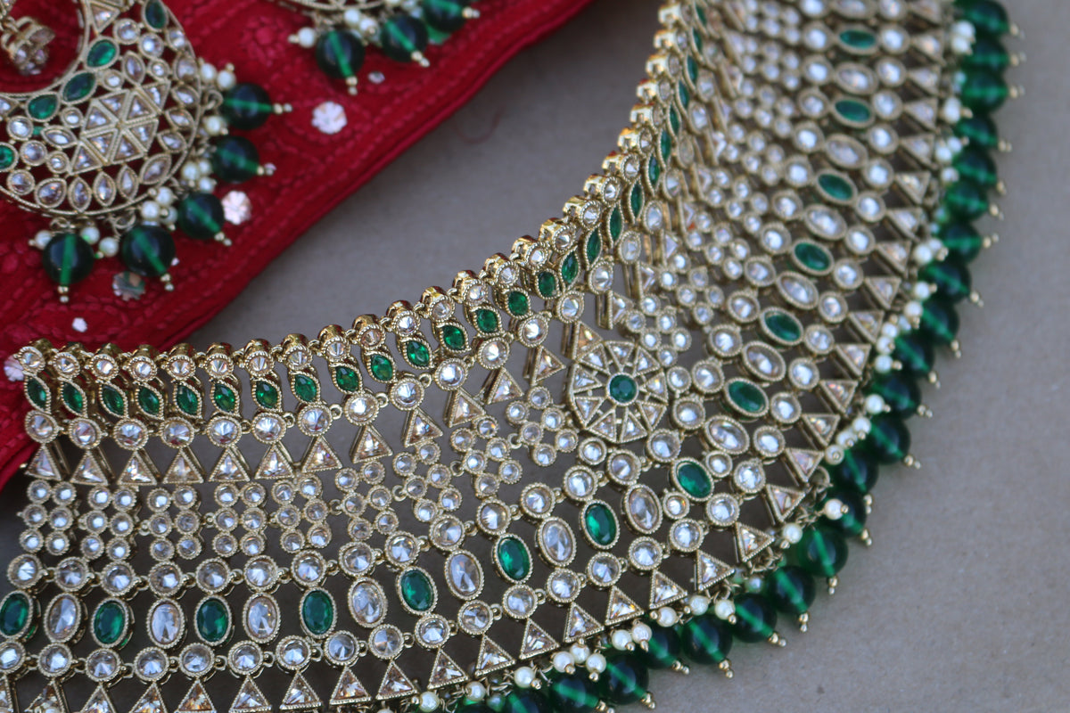 Aradhya - Bridal Polki Choker Set