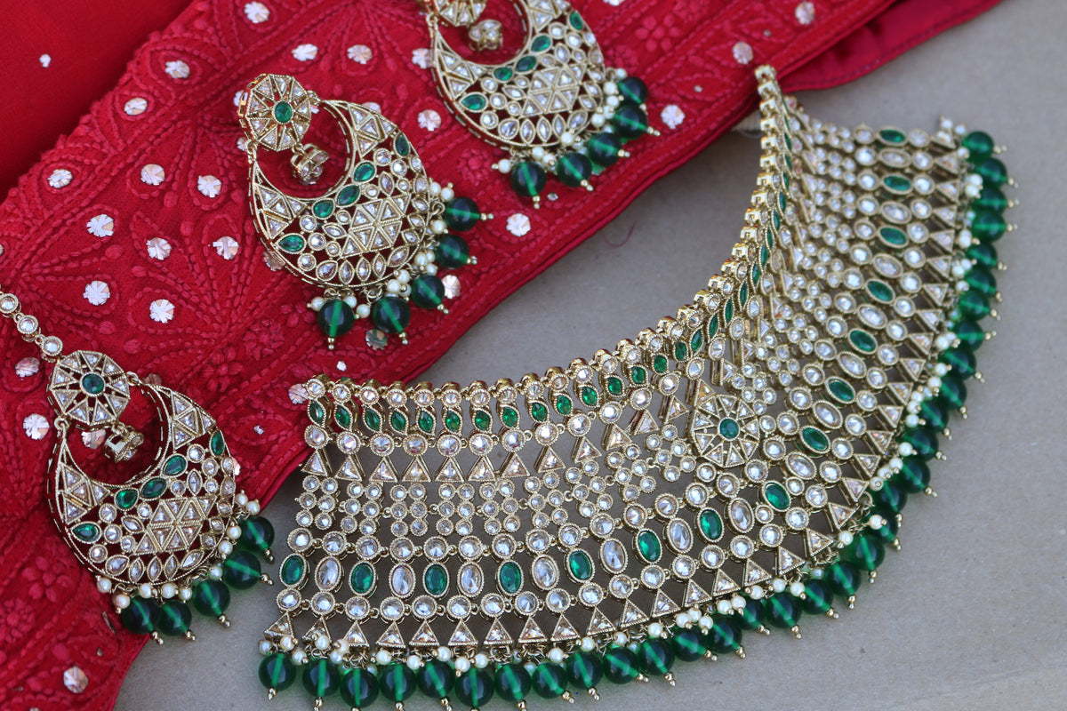 Aradhya - Bridal Polki Choker Set