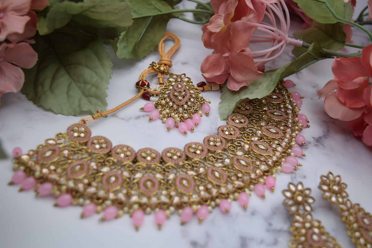 Aradhya - Polki Necklace - Choodiyan
