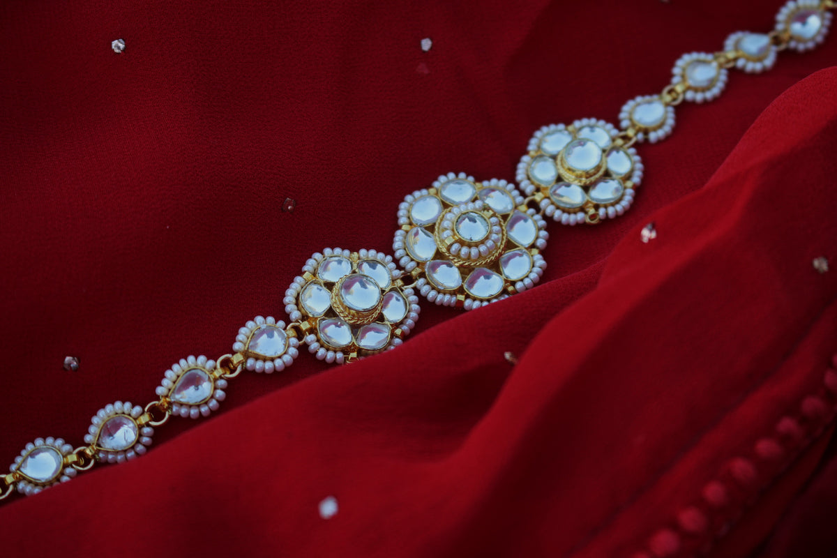 Paachi Kundan Sheesh phool