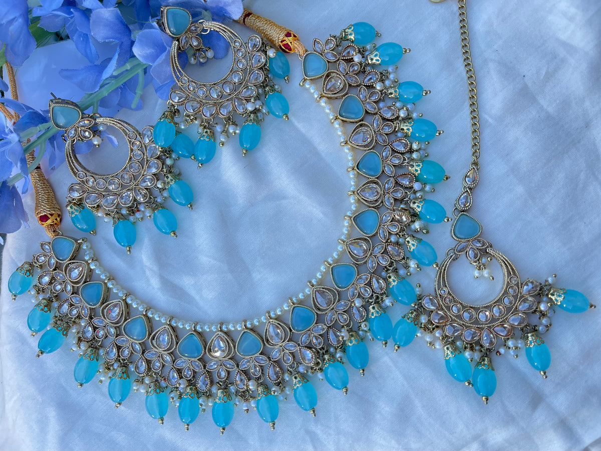 Prerna Polki Necklace Set