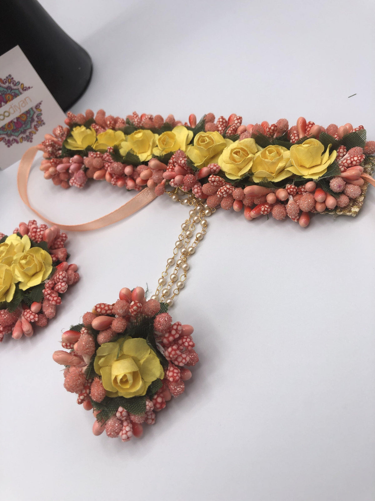 Preet - Floral Jewelry - Choodiyan