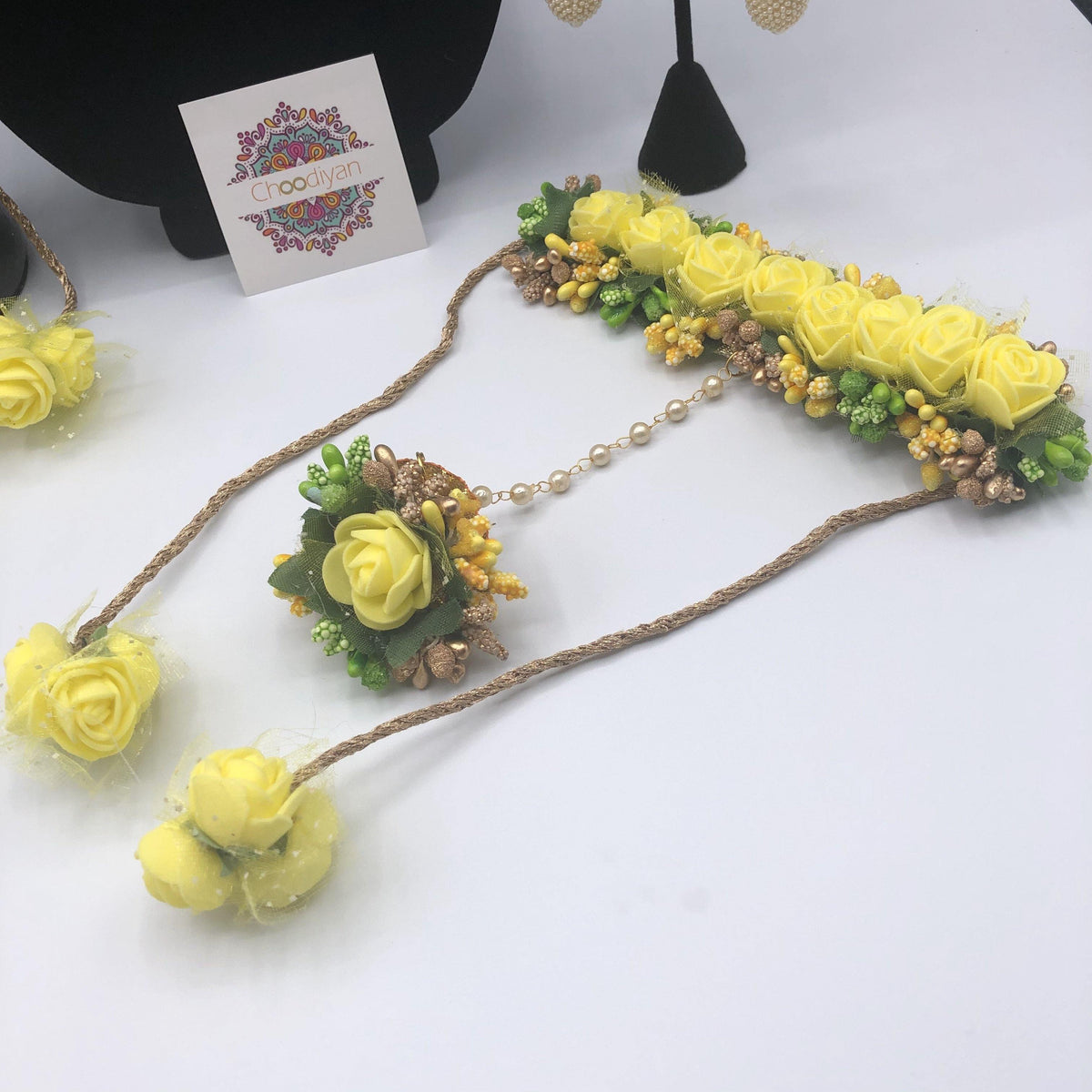 Neeru - Floral Jewelry - Choodiyan