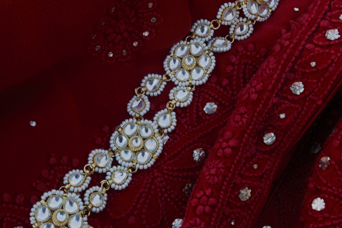 Paachi Kundan Sheesh phool