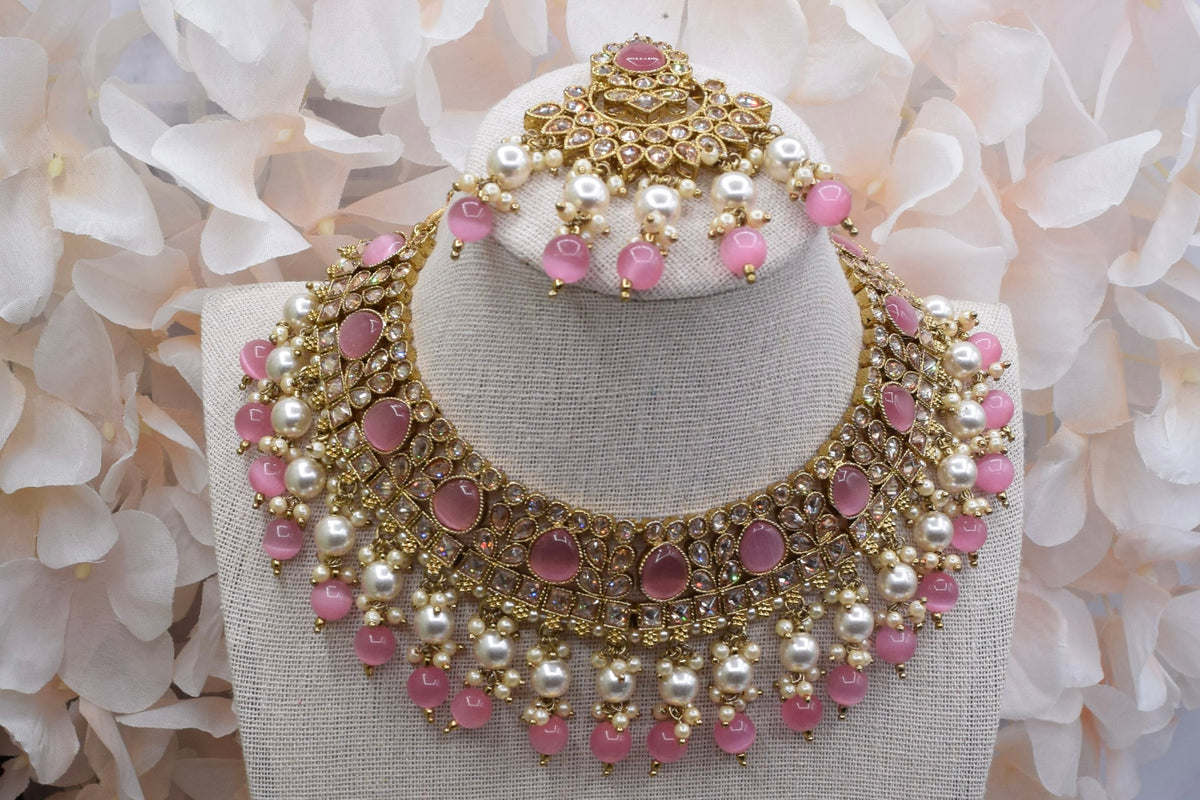 Manvi- Polki Necklace Set