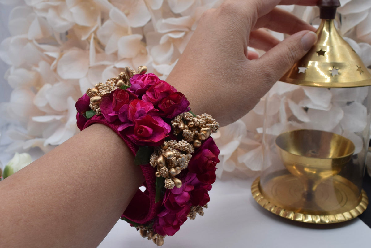 Floral bangles