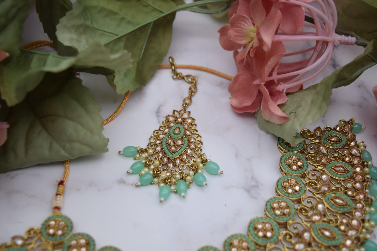 Aradhya - Polki Necklace - Choodiyan